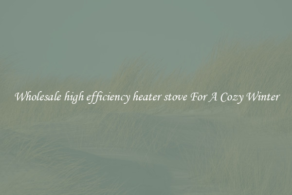 Wholesale high efficiency heater stove For A Cozy Winter