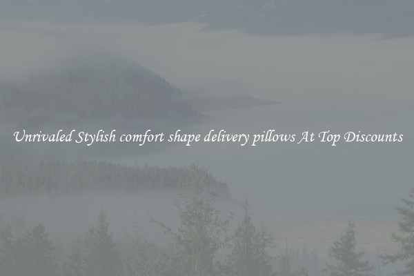 Unrivaled Stylish comfort shape delivery pillows At Top Discounts