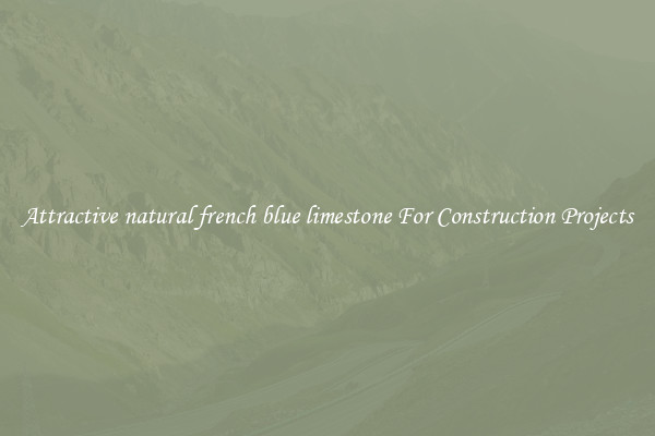 Attractive natural french blue limestone For Construction Projects